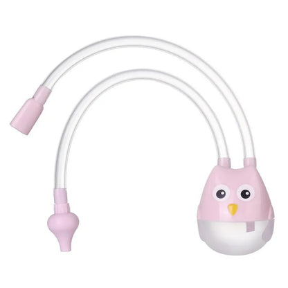 Aspirador Nasal para bebé, limpiador de absorción Nasal tipo succión bucal para bebé, tubo de succión Booger de silicona antireflujo