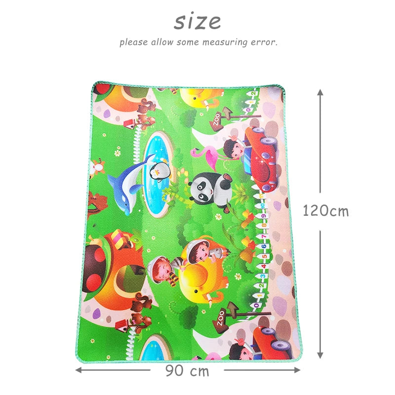 Alfombra de juego para bebés de 120x90cm, alfombra para actividades EPE, gimnasio, esteras para gatear, alfombra de juego para bebés, alfombra para niños, suelo, juguetes de espuma Eva para recién nacidos
