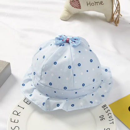 Gorra de pescador con estampado para bebé, gorro de algodón fino con protección solar, ideal para exteriores, de 0 a 1 año