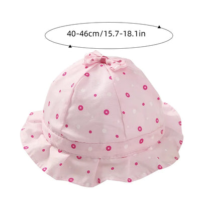 Gorra de pescador con estampado para bebé, gorro de algodón fino con protección solar, ideal para exteriores, de 0 a 1 año
