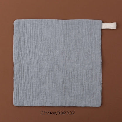 Toalla para bebé de 5 piezas, artículos para recién nacidos, cuadrados de muselina, baño de mano para recién nacido, toallas para la cara, gasa de algodón suave, toallita para bebé