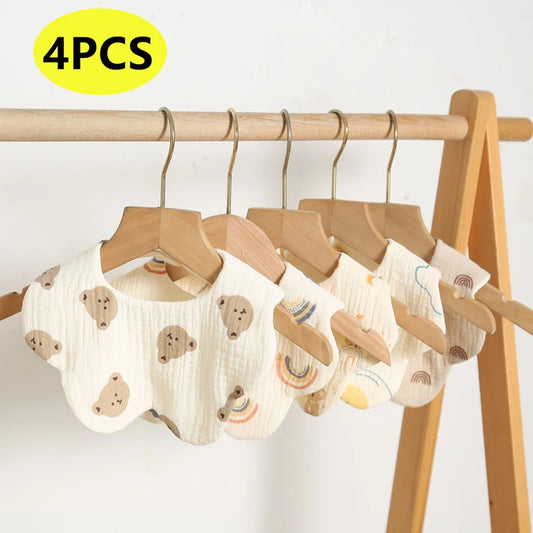 Baberos para eructar para bebés y niños recién nacidos, toalla de Saliva de algodón, babero de alimentación para niños pequeños, paños para eructar engrosados, nuevo