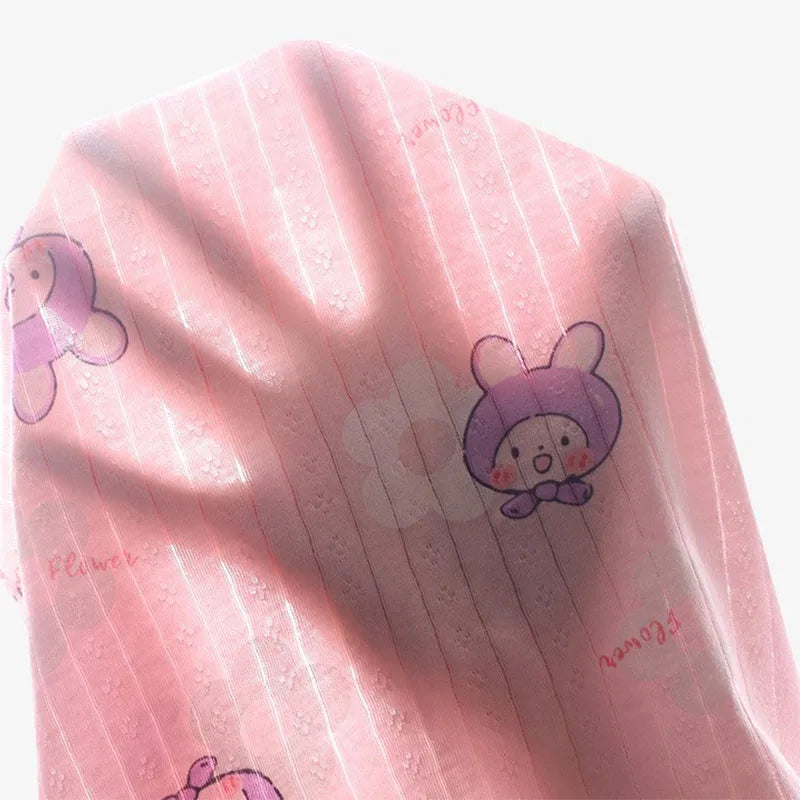 Camisola con tirantes y pantalones cortos para niña, conjunto de 2 piezas de algodón suave, pijama con estampado de dibujos animados, moda de verano, ropa informal para el hogar