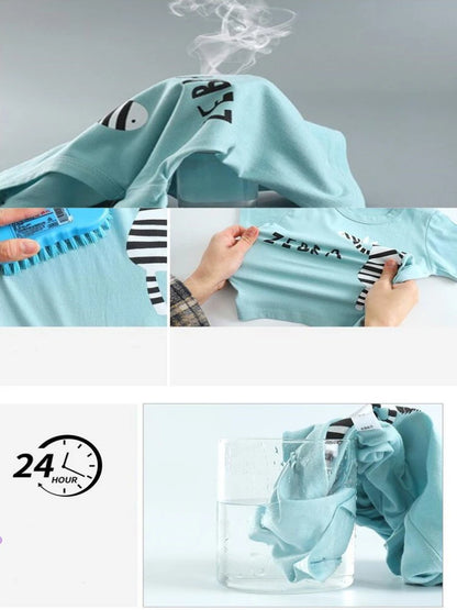 Camisetas de algodón + Pantalones cortos, conjunto de chándal de 2 piezas, traje de verano con estampado de dinosaurio y cebra de dibujos animados para niños y niñas, ropa para bebés de 1 a 6 años