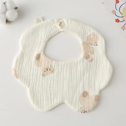 Baberos para eructar para bebés y niños recién nacidos, toalla de Saliva de algodón, babero de alimentación para niños pequeños, paños para eructar engrosados, nuevo