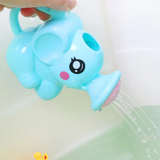 Juguete de baño para bebé, baño, lindo elefante, ducha, natación, rociador de agua, nubes, ducha, juguete de baño para niños, juguete para jugar en el agua