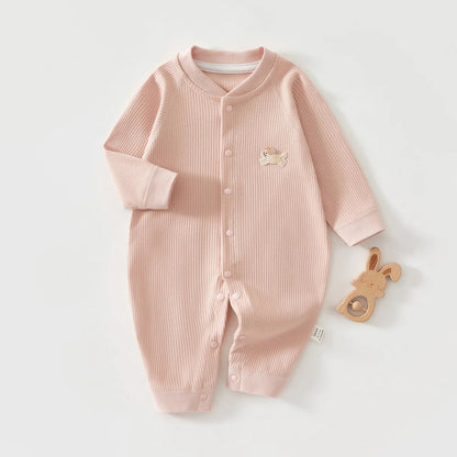 AYNIGIELL Mono para bebé, ropa de dormir de primavera y otoño, ropa de algodón puro para recién nacidos de 0 a 18 meses, mono para niños y niñas