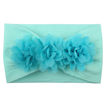 Vendaje para el cabello, diadema con lazo, turbante para niños recién nacidos, accesorios para niñas, flor Floral, elástico liso suave