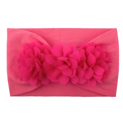 Vendaje para el cabello, diadema con lazo, turbante para niños recién nacidos, accesorios para niñas, flor Floral, elástico liso suave