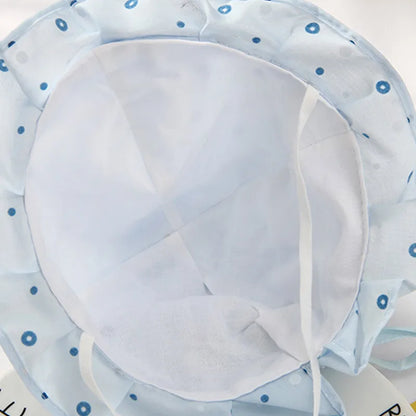 Gorra de pescador con estampado para bebé, gorro de algodón fino con protección solar, ideal para exteriores, de 0 a 1 año