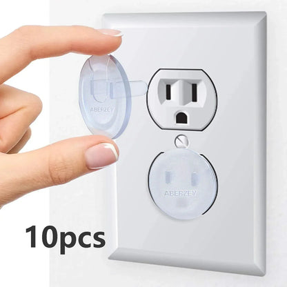 10 Uds. Cubiertas de enchufe estándar americano protección para bebés seguridad seguridad infantil enchufe eléctrico cubierta de enchufe de protección para niños