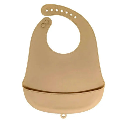 Baberos de silicona para comer para bebés, Baberos para bebés fáciles de limpiar, toalla babeante, Baberos impermeables de silicona para niños