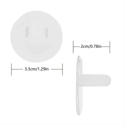10 Uds. Cubiertas de enchufe estándar americano protección para bebés seguridad seguridad infantil enchufe eléctrico cubierta de enchufe de protección para niños