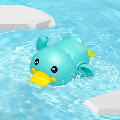 Juguetes de baño para bebé, bonito baño, tortuga, ballena, piscina, playa, cadena clásica, mecanismo de relojería, juguete de agua para niños, juguetes para jugar en el agua