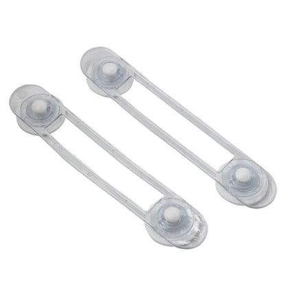 5 uds nuevos niños multifuncional seguridad transparente Anti-apertura cinturón suave cerradura de seguridad cerradura de cajón de bebé cerradura de refrigerador