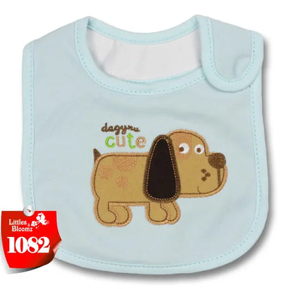 [Littles & Bloomz] Baberos de alimentación para bebé, niña y niño, delantal impermeable, toalla de dibujos animados, baberos para cena para niños pequeños, pañuelos, paños para eructar