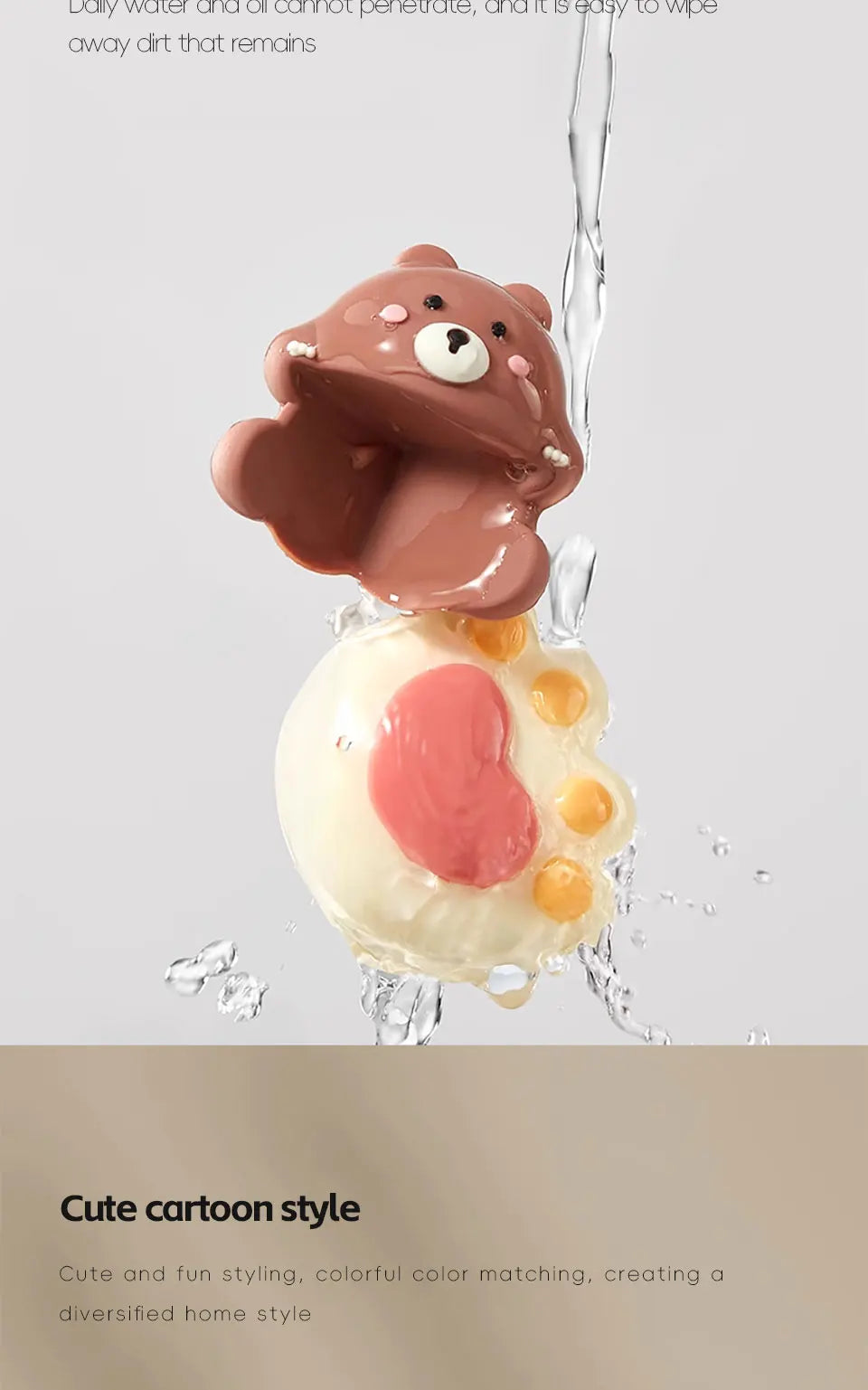 AIBEDILA niños silicona anticolisión ángulo dibujos animados lindo protección de seguridad esquina mesa pasta juegos de protección de seguridad para bebés