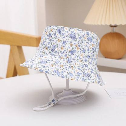 Sombrero de Sol de Panamá para bebé, gorra de pescador de dibujos animados para niño y niña, sombrero de cubo para bebé al aire libre, novedad de verano y otoño
