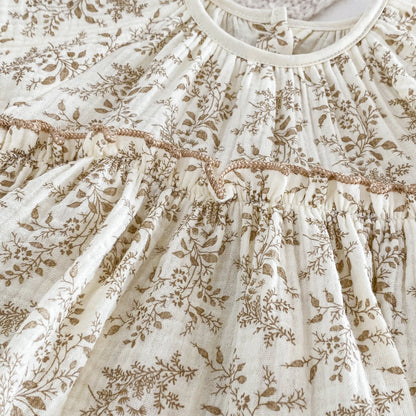 Pelele de verano para bebé, mono infantil, informal, Floral, Mangas de casquillo, 0 a 2 años
