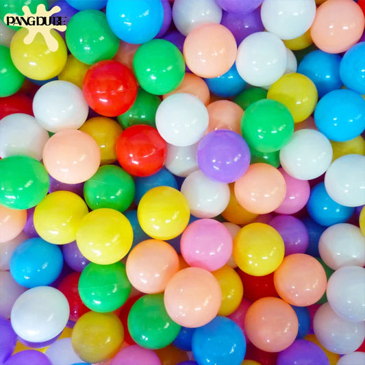 20 unids/lote de bolas de PE seguras de 5,5 cm para piscina seca, juguetes ecológicos para bebés, parque infantil, tienda, juguetes para niños, bolas suaves de océano