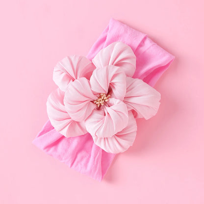 1 Uds. Diadema para recién nacidos y niños pequeños, diadema de nailon suave para niñas, accesorio para el cabello Adorable elástico para uso diario, paquete individual
