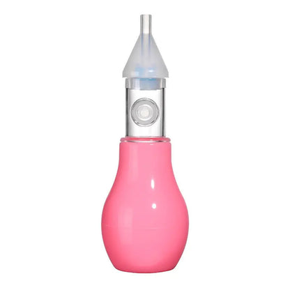 Aspirador Nasal de silicona para bebé, bomba de succión, limpiador de nariz, dispositivo de limpieza de nariz relajante, herramientas de limpieza Nasal
