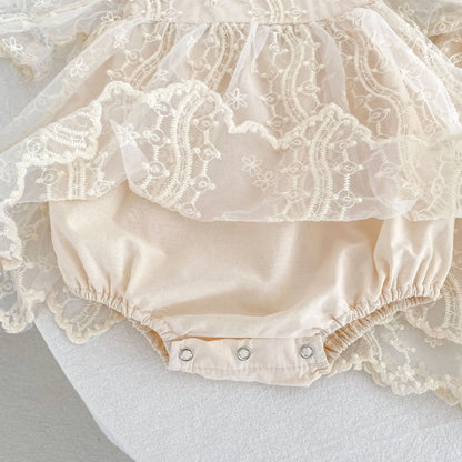 Nuevo vestido de hermanas para niñas pequeñas, vestidos de princesa de encaje, traje de verano para niñas, ropa infantil de algodón para hermanas gemelas