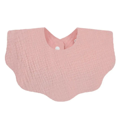 Baberos suaves de algodón para bebé, babero infantil de Color sólido, paños para eructar para recién nacidos, bufanda Bandana para niños y niñas, toalla para alimentar Saliva, 1 Uds.