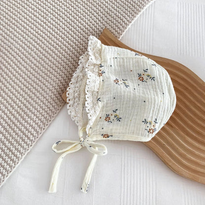 2025 primavera recién nacido bebé niñas mameluco + sombrero 2 uds solapa peleles florales niños moda ropa de bebé recién nacido niña mono