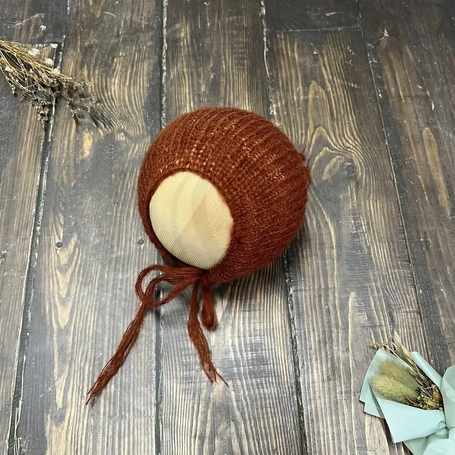 Accesorios de fotografía recién nacido elásticos Don & Judy, conjunto de envoltura con sombrero, Mohair tejido a mano suave, fondo para sesión de fotos de bebés, juegos de 2 uds.