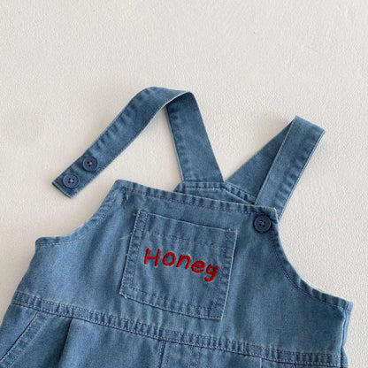 Camiseta de dibujos animados para bebé 2025, nuevo estilo de verano, camisa básica de Color contrastante a la moda para niño de 0 a 5 años, Top de oso para bebé a la moda
