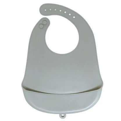 Baberos de silicona para comer para bebés, Baberos para bebés fáciles de limpiar, toalla babeante, Baberos impermeables de silicona para niños