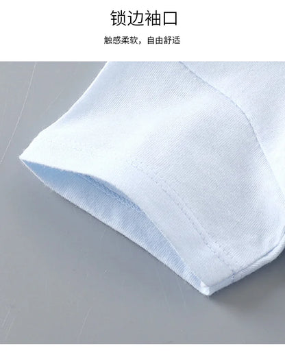 Ropa de una pieza de dibujos animados de verano para bebé, pelele de manga corta, ropa de escalada, monos para recién nacidos, mono para niño niña y niño