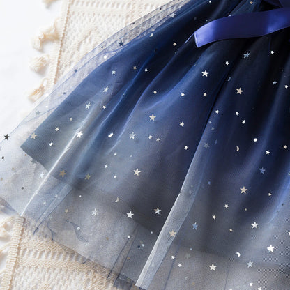 Vestido para niña pequeña, nuevo vestido de verano para niño pequeño, vestidos con tutú de malla para bebé, vestido de fiesta de cumpleaños con lazo de lentejuelas, ropa para niña pequeña