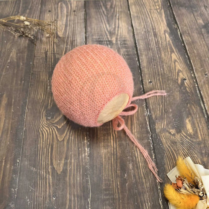 Accesorios de fotografía recién nacido elásticos Don & Judy, conjunto de envoltura con sombrero, Mohair tejido a mano suave, fondo para sesión de fotos de bebés, juegos de 2 uds.